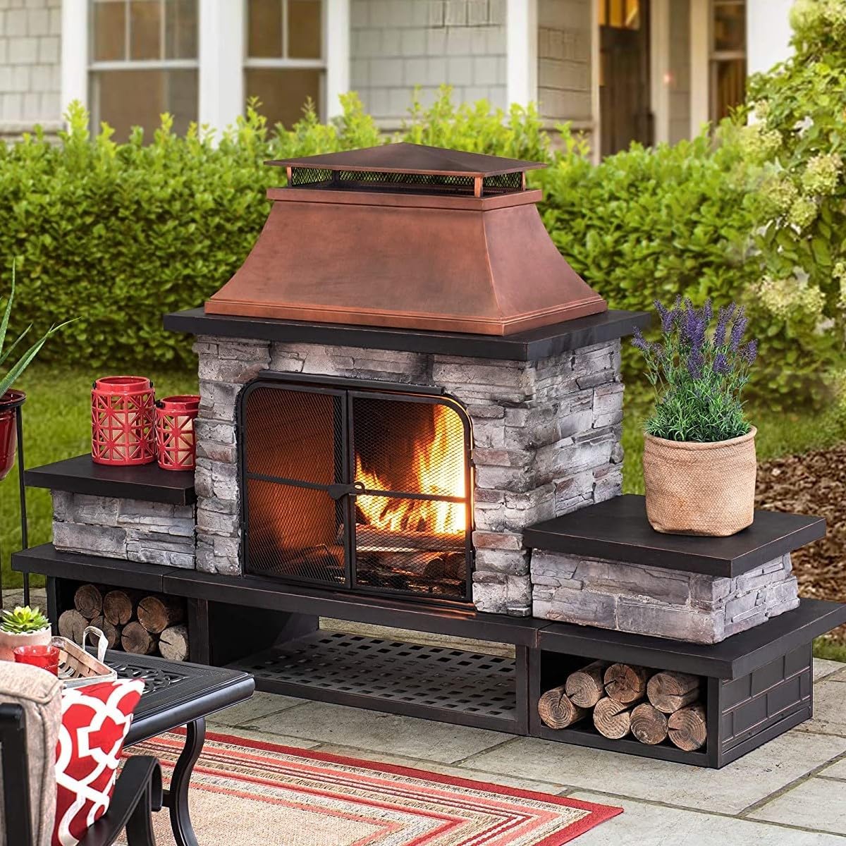 Fire Pits Fire Places & Heaters
