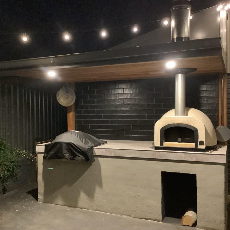 Vera Pizza Ovens Quello Lucido OP71 - Wood Fired Pizza Oven