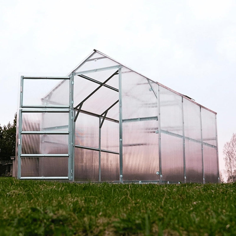 Baumera Small Walk in Greenhouse Kit - 7.7x16.4
