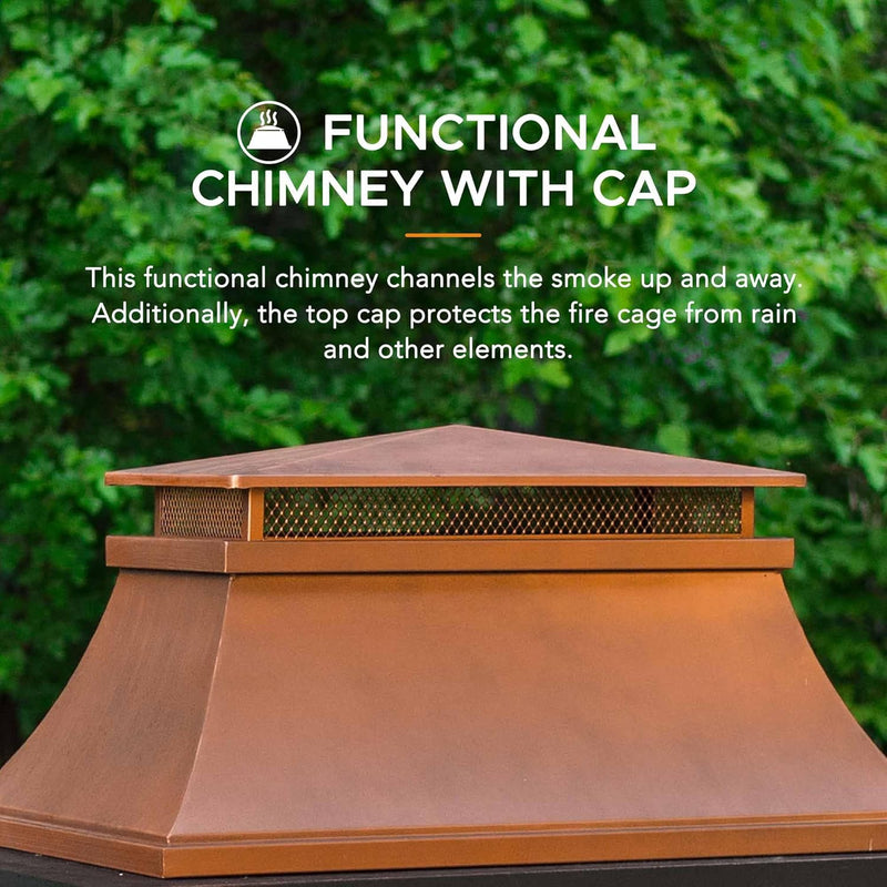 Sunjoy 841057165072 Outdoor Fireplace
