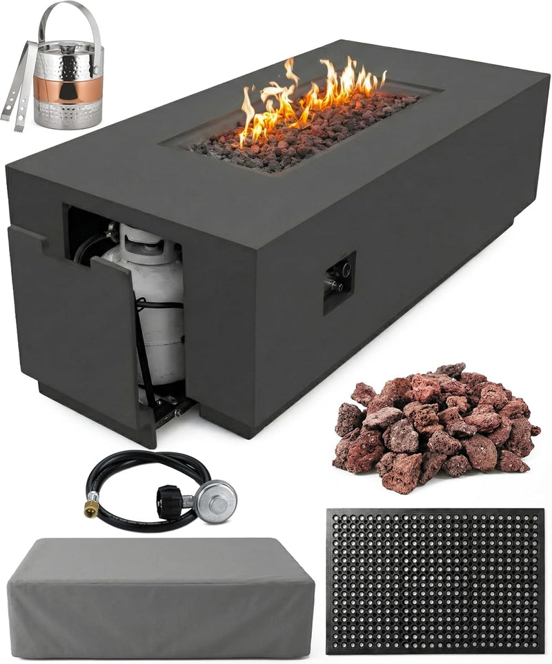 AMS Fireplace 684514556248 Fire Pit Table (66" Sedona)