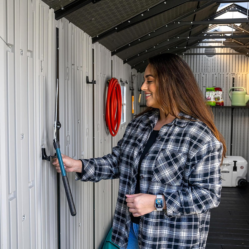Lifetime 60470 Outdoor Storage Shed, 8x20 Ft