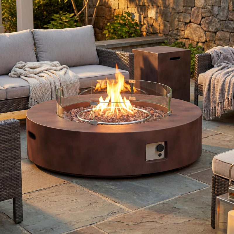 COSIEST 722385615937 Propane Firepit Table 42 inch