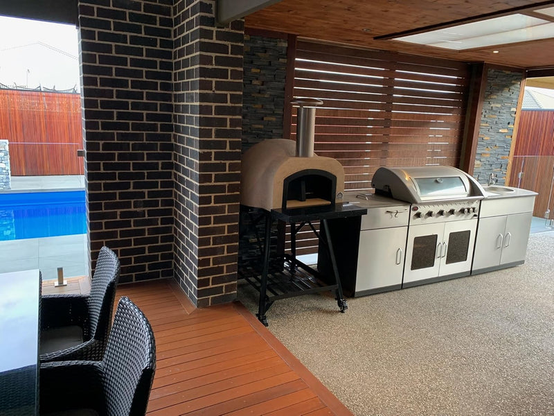 Vera Pizza Ovens Quello Lucido OP71 - Wood Fired Pizza Oven