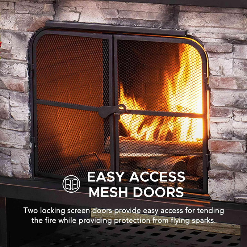 Sunjoy 841057165072 Outdoor Fireplace