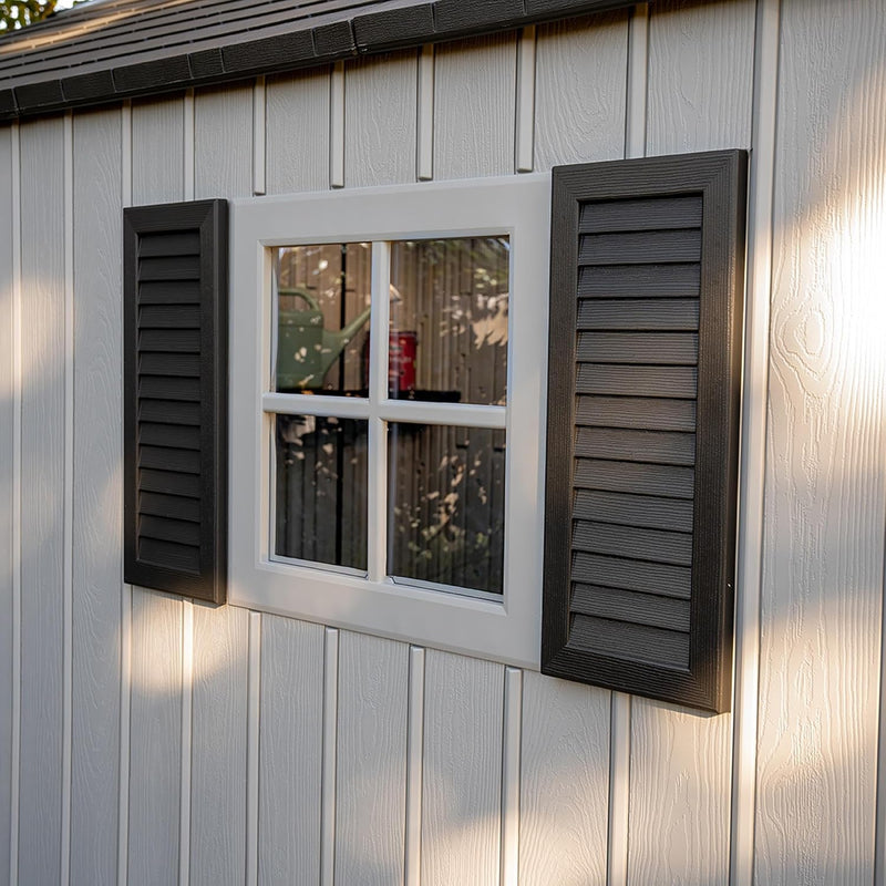 Lifetime 60470 Outdoor Storage Shed, 8x20 Ft