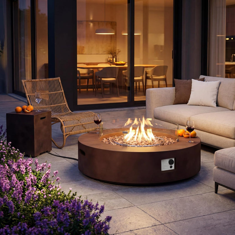 COSIEST 722385615937 Propane Firepit Table 42 inch